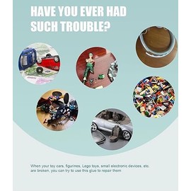 Art Precision Craft Glue, Glue for Model, Instantly Strong Adhesive for bonding Metal, Plastic, Rubber, Wood, DIY Craft, Model, Miniatures, Scrapbooking, Card Making, Photo, Toy, Decor, Crystal