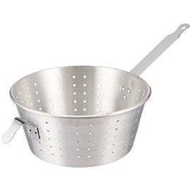 Winco ASS-10 Spaghetti Strainer, 10-Inch,Aluminum,Medium