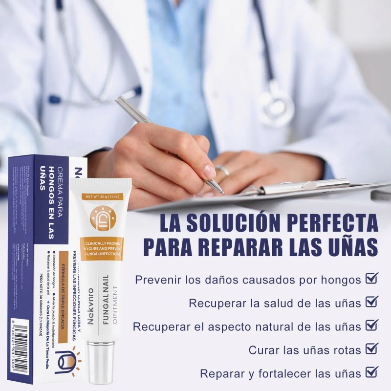 Ungüento Para Hongos En Las Uñas Tratamiento Efectivo 30g