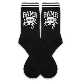 XZMBQ Novelty Football Socks for Football Fans, Players and Coaches - Game Day - Gifts for Birthday, Christmas, etc.(107)