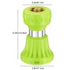 HOSUN Fireman Hose Nozzle for Garden Hose, Adjustable Brass Sprayer,