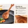 7-Piece Wooden Kitchen Utensil Set for Everyday Cooking - Non-Scratch