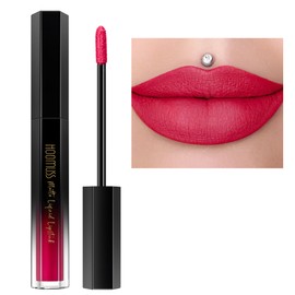 HOOMUSS Red Lipstick Long Lasting, Matte Liquid Lipsticks for Women Non Transfer Smudgeproof Smooth and Easy to Appy Cruelty Free Lip Color, M52 Fudge Red
