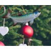 Tarpon Ornament Realistic Christmas Tree Decoration Polyresin, 5 Inches