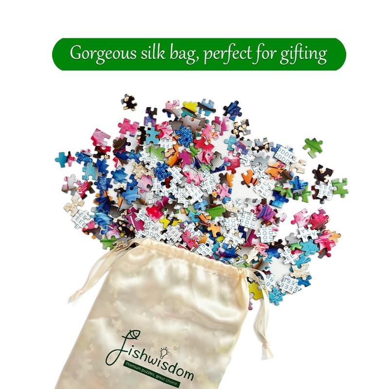 fishwisdom 1000 Pieces Jigsaw Puzzles for Adults and Teens and
