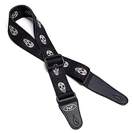 Art Attack Soft Cotton Sugar Skull Day Of The Dead Electric Acoustic Ukulele Bass Guitar Strap