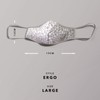 Triple Layer Ergo Curved Face Masks - Washable and Reusable