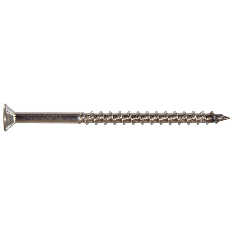 Hillman 41598 Stainless Steel Square Drive Deck Screw, 8 X