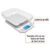 Truper BASE-5T, Báscula digital con tazón para cocina 5kg precisión