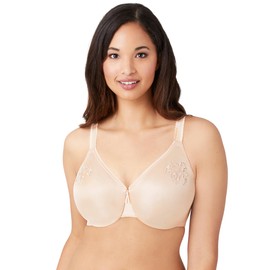 Wacoal womens Slimline Seamless Underwire Minimizer Bra, SAND, 34DD