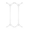 OrganiMax Bed Sheet Clips Fastener – Adjustable Elastic Straps for