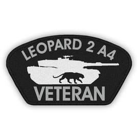 Copytec Veteran Patch Leo 2 A4 Leopard Tank German Army Tank Man #45205