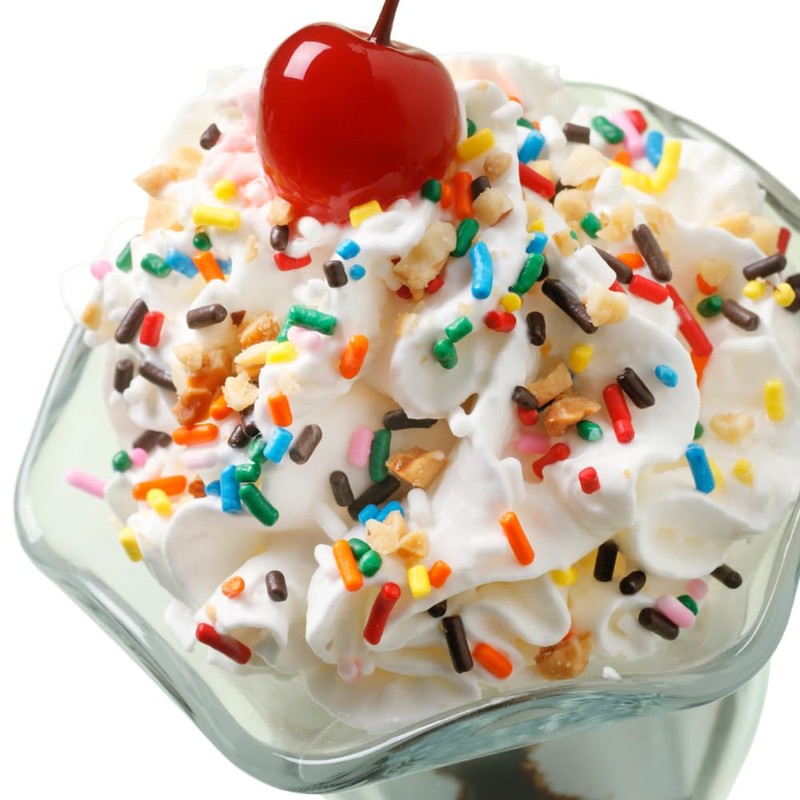 AIOS Unbreakable Polycarbonate Sundae Desert/Ice Cream Sundae Glass. Capacity 340ml.