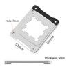 Qunyince AM5 CPU Holder, AM5 Anti-Bending Contact Frame with 4Pcs