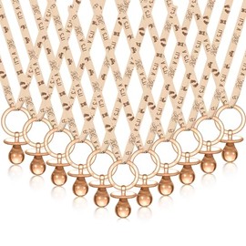 Junkin 60 piezas de collares de chupetes para Baby Shower, collares de chupetes acrílicos, encanto para collares de chupetes para Baby Shower, regalos de fiesta, decoraciones, estilo para mujer