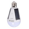Solar Panel LED Light Bulb Portable Waterproof Indoor/Outdoor Hiking Camping