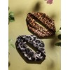 MINACHI 2-Pack Leopard Print Wide Headbands for Women, Soft Stretchy