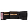 Spaß Kostet Men's Wallet German Biker Skull Leather with Engraving,