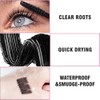 5 Pack Mascara Bulk, Multipack Mini Black Mascara Pack for