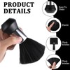 JJUNW Pack of 2 Neck Brush, Hairdresser Brush, Soft Hairdresser