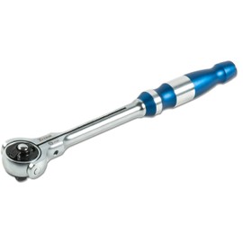 Titan 12168 3/8-Inch Drive x 10-Inch 90-Tooth Swivel Head Ratchet