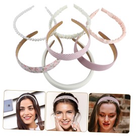 FRCOLOR 7pcs Face Washing Headbands Set Chic Decorative Fashion Headbands for Women and Skin Friendly Hair Accessories for Daily Use Routine