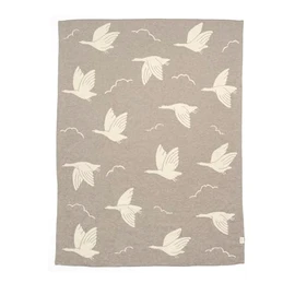 Mamas & Papas Small Knitted Blanket Welcome to the World Duckling