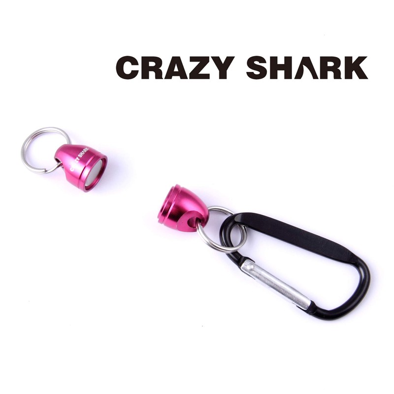 Crazy Shark Magnetic Net Release Aluminum Shell for Fly Fishing
