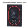 Smart Color Thermostat APP Programmable Touchscreen Knob Control Smart Temperature