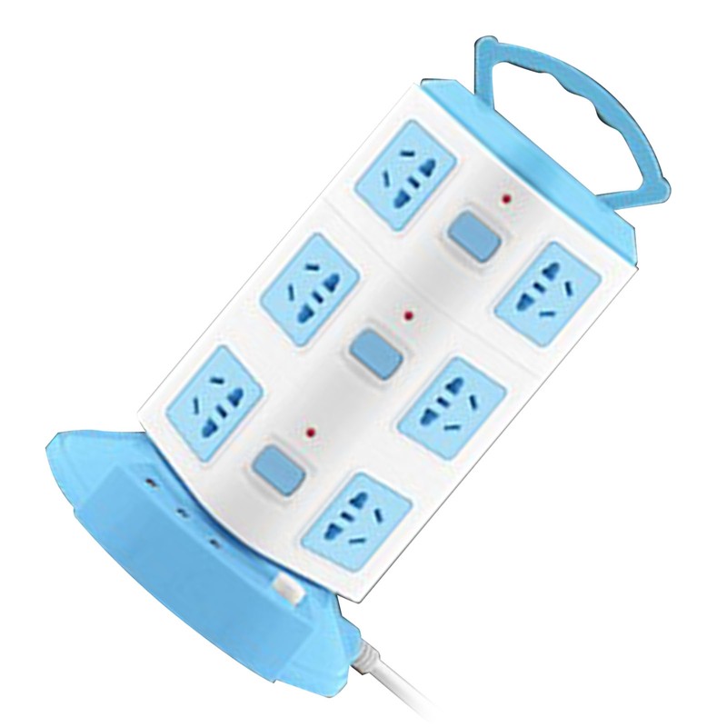 Power Strip Tower Type Multifunctional Socket Outlet Overload Protection Portable