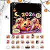 2026 Halloween Countdown Calendar, Reusable Miniature Pumpkin Set, Gift