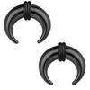 ZS Pack of 2 Pincher Tapers Septum Rings 2G 4G