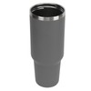 40oz Stainless Steel Vacuum Insulation Water Mug with Handle Straw