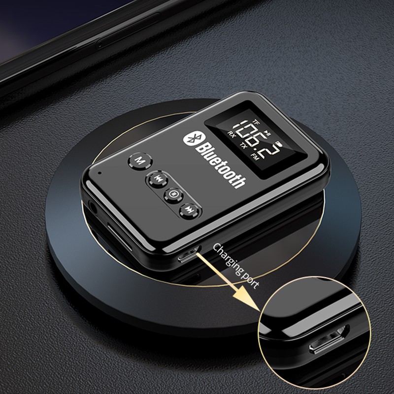2in 1 Bluetooth 5.0 Transmitter Receiver Wireless Audio Adapter Car