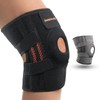 INDEEMAX Knee Support for Men and Women, Knee Brace, 4-Way