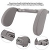 Universal Car Headrest Head Prop Support Pillow Leather Cushion Seat