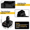JJFX for Dewalt 20V Battery Adapter to 14.4V 12V Ni-Mh