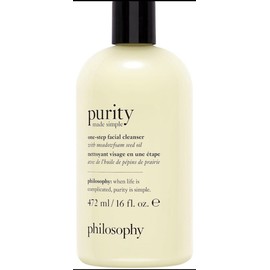 Simple Philosophy Purity Made Simple One-Step Facial Cleanser 16 oz Sealed $42 New