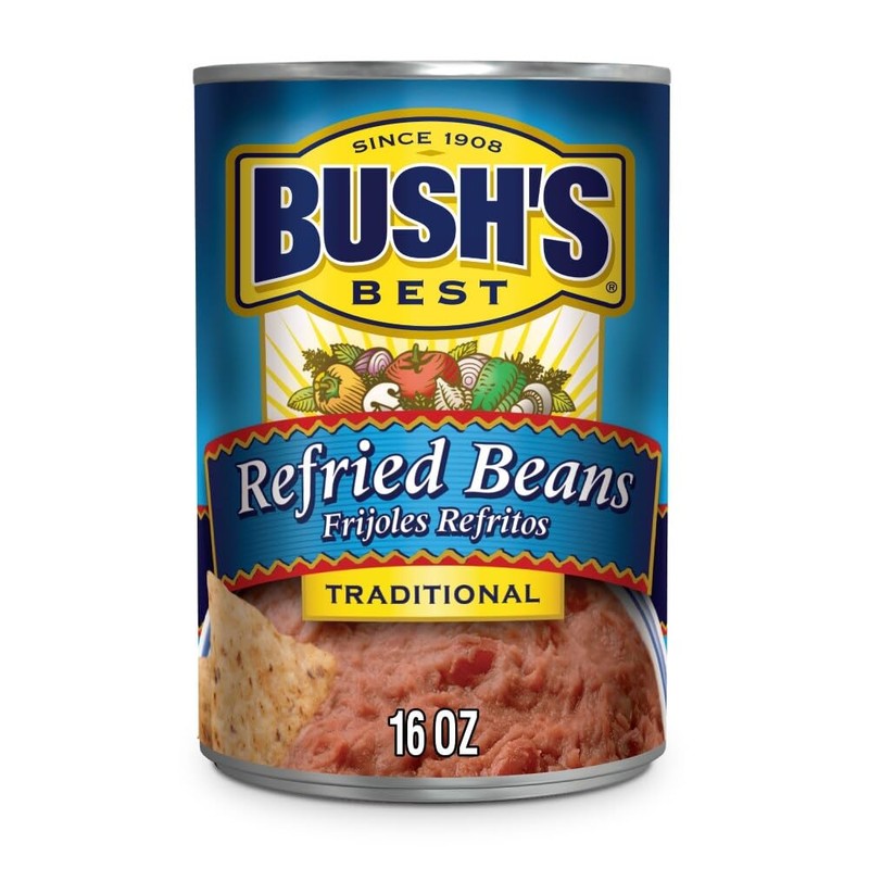 Bush's Best Traditional Refried Beans (Case of 12)
