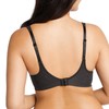 Bali womens Comfort Revolution Wirefree Bra Df3463 Black Swirl Pattern,40D