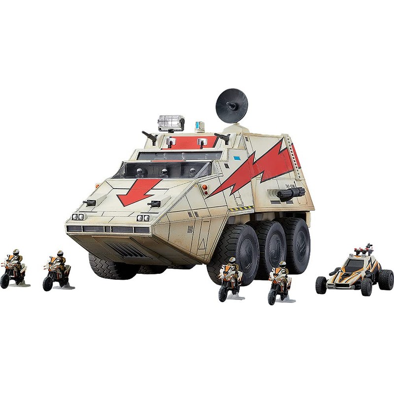 MODEROID Mega Force Tack Com, Non-scale, Buildable Plastic Model