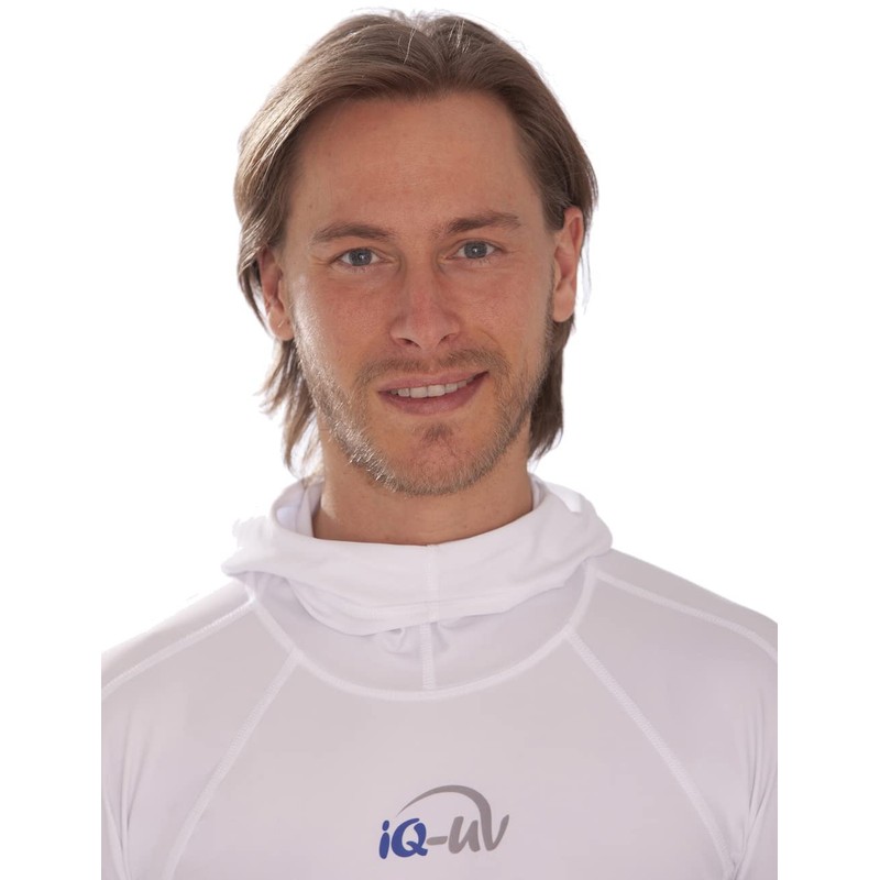 iQ-UV iQ-Company Protective Clothing Men's UV Hooded Shirt Swimming Snorkelling