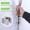 Angle Simple Shower Head Holder, Brass Shower Wand Bracket, Handheld