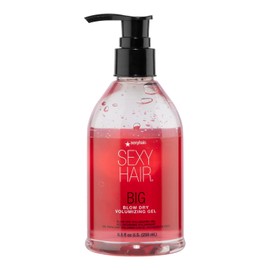 SexyHair Big Blow Dry Volumizing Gel, 250 ml | Gel voluminizador con fijación | Resistencia a la humedad hasta 72 h | Todo tipo de cabello