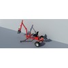 Towable Portable Backhoe Plans DIY Track Hoe Excavator Garden Digger