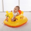Inflatable Toddler Chair Cartoon Animal Skin Friendly PVC Soft High