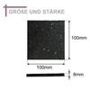 Pack of 4 100 x 100 x 8 mm Patio