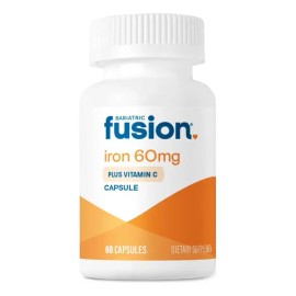 Bariatric Fusion Hierro 60mg Vitamina Suplemento Vegano Sabor