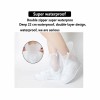 JM Reusable PVC Waterproof Shoe Cover, Transparent Rain and Snow