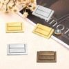 sourcing map 6pcs Toggle Catch Lock, 1" x 0.8" Hasp